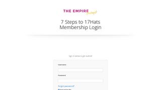 7 Steps to 17Hats Login - The Empire Strategist