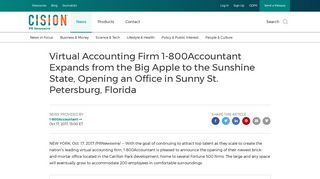 Virtual Accounting Firm 1-800Accountant Expands from the Big Apple ...