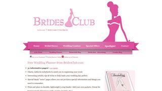 Free Wedding Planner from BridesClub.com. Find wedding vendors ...