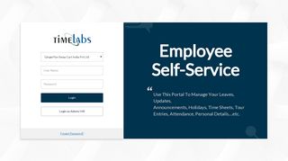 Employee Self Service Login