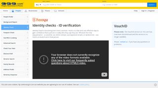 Identity checks - ID verification - 192.com