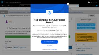 Solved: Can't connect to my router at: http://192.168.1.25 - AT&T ...