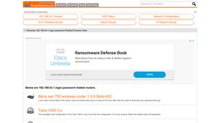 192.168.43.1.login.password Routers Listed Here