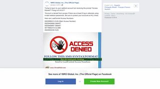 Trying to log-in to your webtool account... - 1BRO Global, Inc. (The ...
