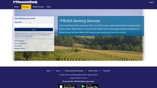 1FBUSA - Banking - Home