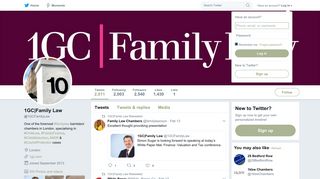 1GC|Family Law (@1GCFamilyLaw) | Twitter