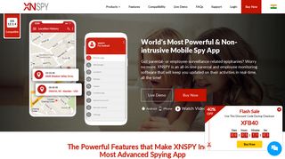 XNSPY Cell Phone Spy – India's No. 1 Mobile Spy App