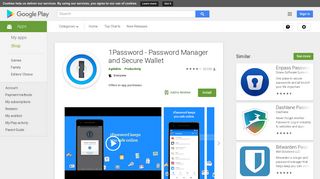 1Password - Password Manager and Secure Wallet - Apps on Google ...