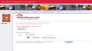 NMOneSource.com - login