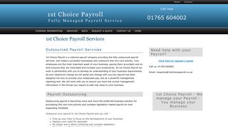 Payroll Services Payroll Bureau 1st Choice Payroll