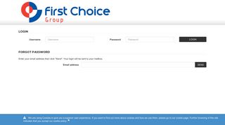 Login - First Choice Group