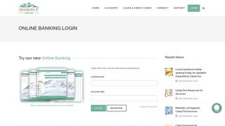 Members 1st Credit Union - Login in to Continue