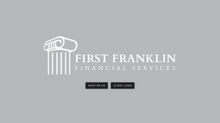 First Franklin Financial Services
