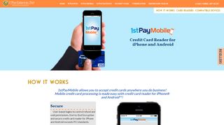 Mobile Credit Card Processing-Credit Card Reader for iPhone & Android