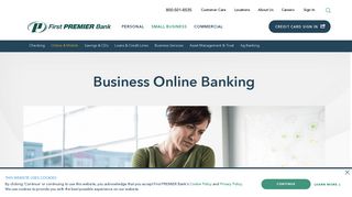 Online Banking - Business Online & Mobile Banking | First PREMIER ...
