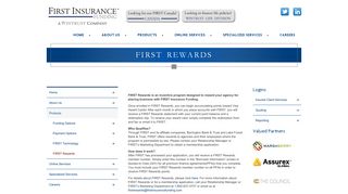 FIRST Rewards | First Insurance Funding