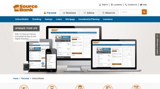 Online/Mobile Banking - 1st Source Bank