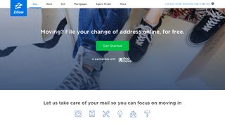 Change Your Address Online - Free Mail Forwarding | Zillow