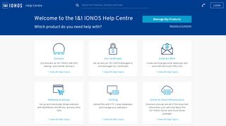 Help Centre - 1&1 IONOS