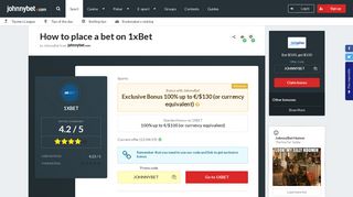 How to place a bet on 1xBet, Promo code, Betting, Registration