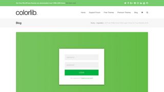 60 Free HTML5 And CSS3 Login Form For Your Website 2018 - Colorlib