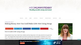 Making Money: How to make money using 20cogs | mrsmummypenny ...