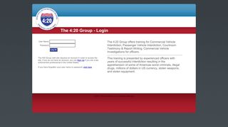 Login - The 4:20 Group, LLC