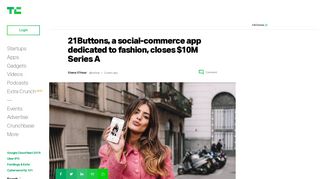 21Buttons, a social-commerce app dedicated to fashion, closes $10M ...