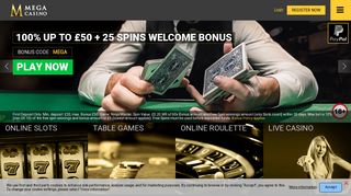 Mega Casino: Play Online Casino at UK's Best Gambling Site