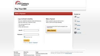 Pay Your Bill - 21st Century Insurance