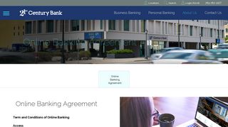 Online Banking Agreement - 21st Century Bank