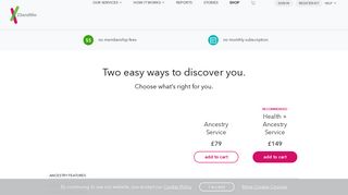 Compare our DNA Tests - 23andMe UK