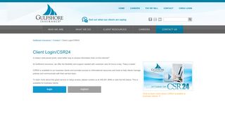 Client Login/CSR24 | Gulfshore Insurance