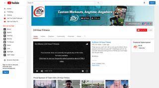 24 Hour Fitness - YouTube