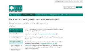 24+ Advanced Learning Loans online application now open! - Student ...