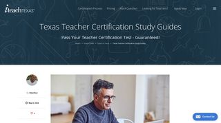 Texas Teacher Certification Study Guides | iteachTEXAS
