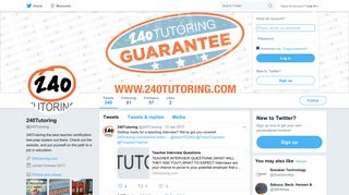 240Tutoring (@240Tutoring) | Twitter