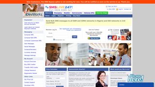 SMSLive247 Bulk SMS Gateway for Nigeria and the World