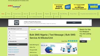 Bulk SMS Nigeria | Text Message | Bulk SMS Service At 65kobo/Unit