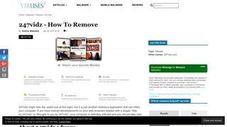 247vidz - How to remove - 2-viruses.com