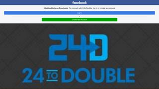 24toDouble - Home | Facebook - Facebook Touch