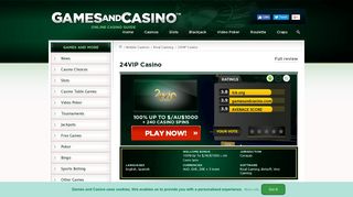 24VIP Mobile Casino