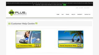 25plus - Customer Help Centre