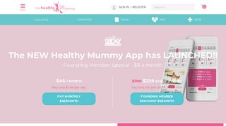 28 Day Challenge Signup 2018 | The Healthy Mummy