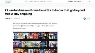 What is included in Amazon Prime Membership? Here are the 29 best ...