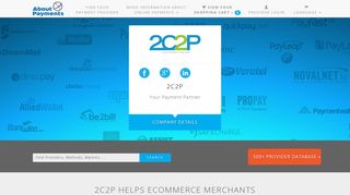 Accept Payments Online via 2C2P | Compare all Payment Service ...
