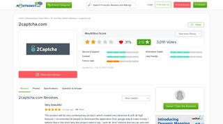 2CAPTCHA.COM - Reviews | online | Ratings | Free - MouthShut.com