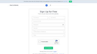 Sign Up for Free | 2Sell - 2Checkout