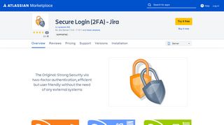 Secure Login (2FA) - Jira | Atlassian Marketplace