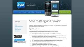 2go - Safe chatting